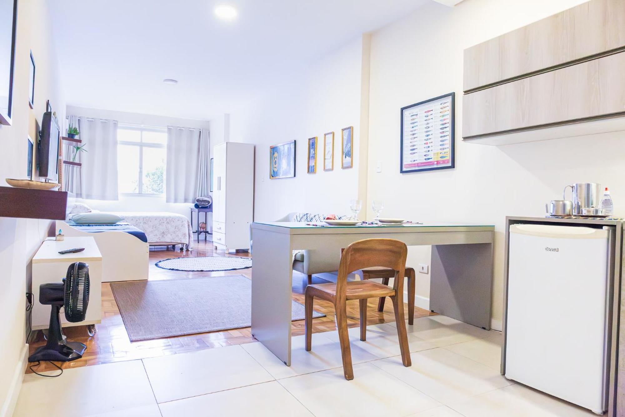 Novo Aconchegante Roosevelt - Metro Republica Apartamento